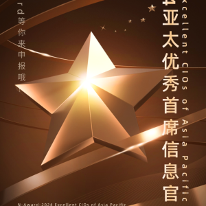 N-Award|2024亚太优秀首席信息官CIO、亚太优秀首席数字官CDO开始申报啦！
