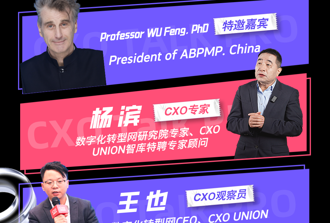 CXO Talk PRO第六期:多元文化碰撞下,企业流程管理的融合与突破(中英双语)——CXOUNION(与CXO同行,伴CXO成长)