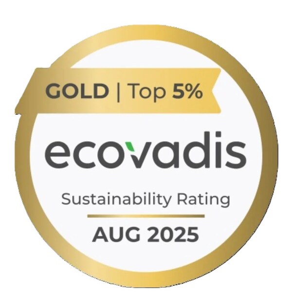 阿特拉斯・科普柯集团荣膺 2025 EcoVadis 金奖 可持续发展实力跻身全球前 5%