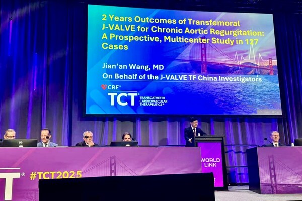中国原创器械再登国际舞台：J-VALVE TF瓣膜术后2年数据彰显持久疗效-CXOUnion.cn