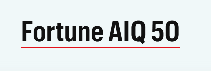 财富 AIQ 50全榜单-CXOUNION