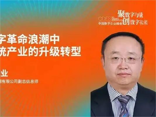 【CXO观点】国家电网王继业：数字革命浪潮中传统产业的升级转型-cxounion.cn