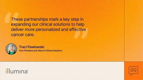 因美纳开拓新的制药开发合作伙伴关系，推动个体化癌症医疗